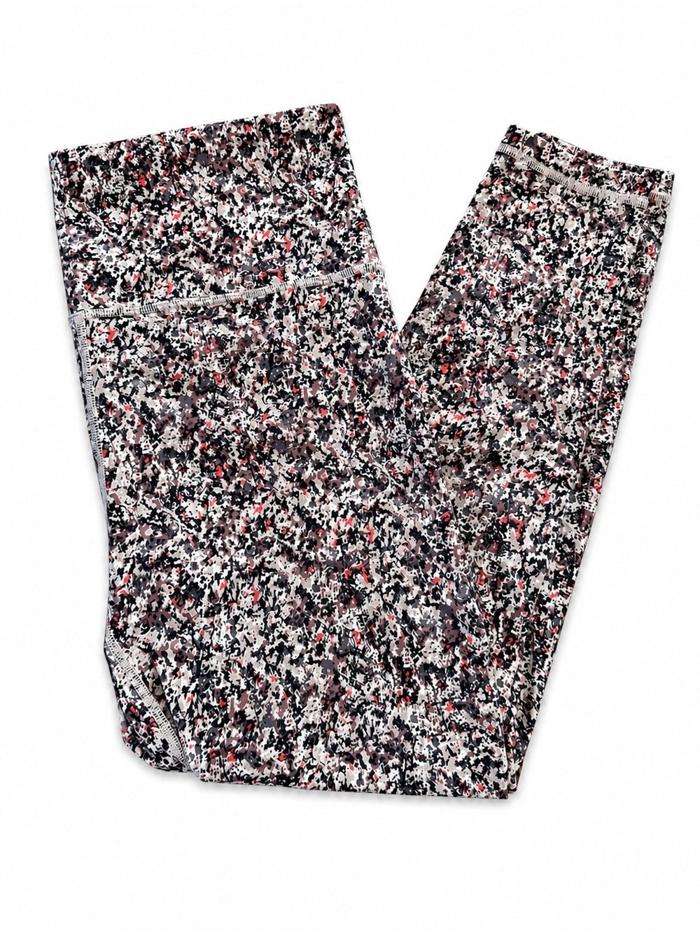 Athleta Elation 7/8 Tight Leggings Women’s Large Abstract Print High Rise